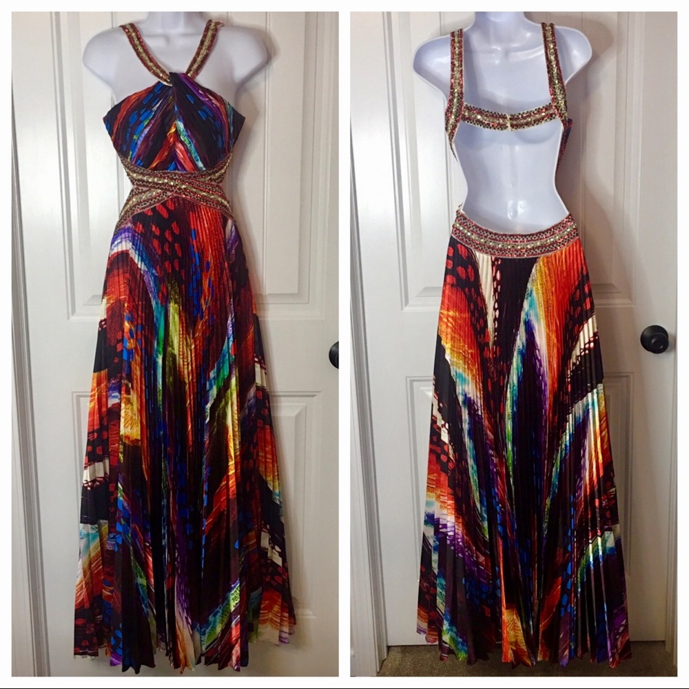 Dave & Johnny | Rainbow Formal Dress